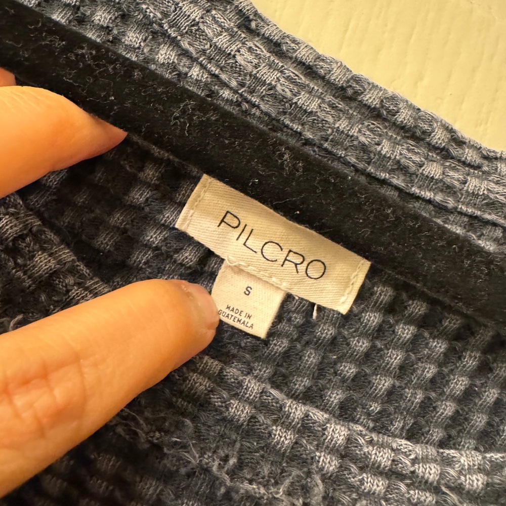 Pilcro Short-Sleeve Waffle T-Shirt - Picture 4 of 4